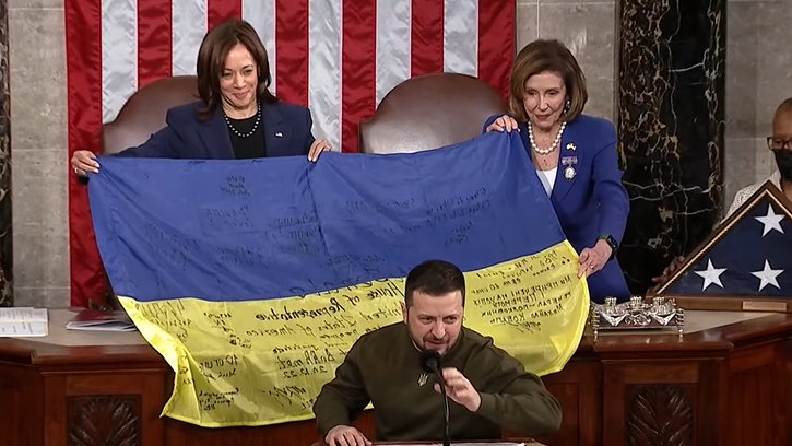 Oμιλία Ζελένσκι στο Κογκρέσο: «Η Ουκρανία δεν θα παραδοθεί ποτέ – Τα χρήματά σας δεν είναι φιλανθρωπία, είναι επένδυση»