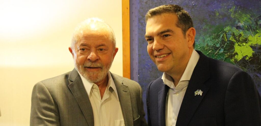 Αλέξης Τσίπρας: Με τον Λούλα συμφωνήσαμε για την ανάγκη συνεργασίας αριστερών και προοδευτικών δυνάμεων