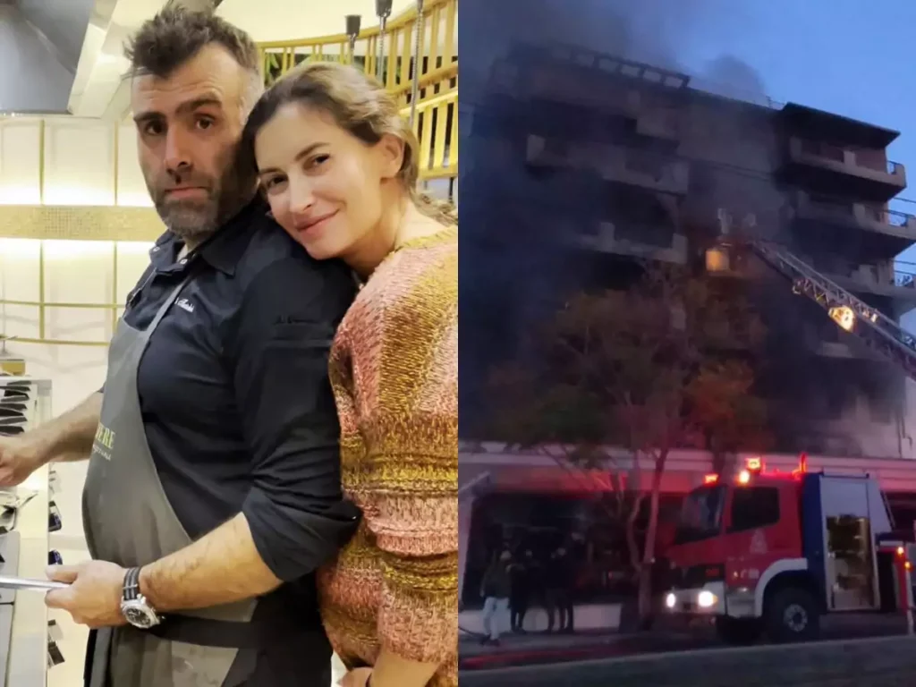Μάρα Δαρμουσλή: Η πρώτη αντίδραση μετά τη φωτιά στο εστιατόριο του συζύγου της – «Έχει καεί ολοσχερώς»