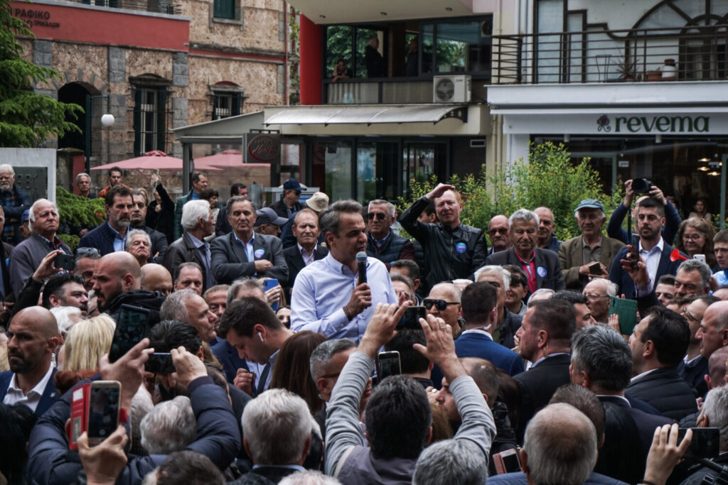 Μητσοτάκης από Τρίκαλα: Από τη μία η αξιόπιστη πρόταση διακυβέρνησης της ΝΔ και από την άλλη ένας προοδευτικός αχταρμάς