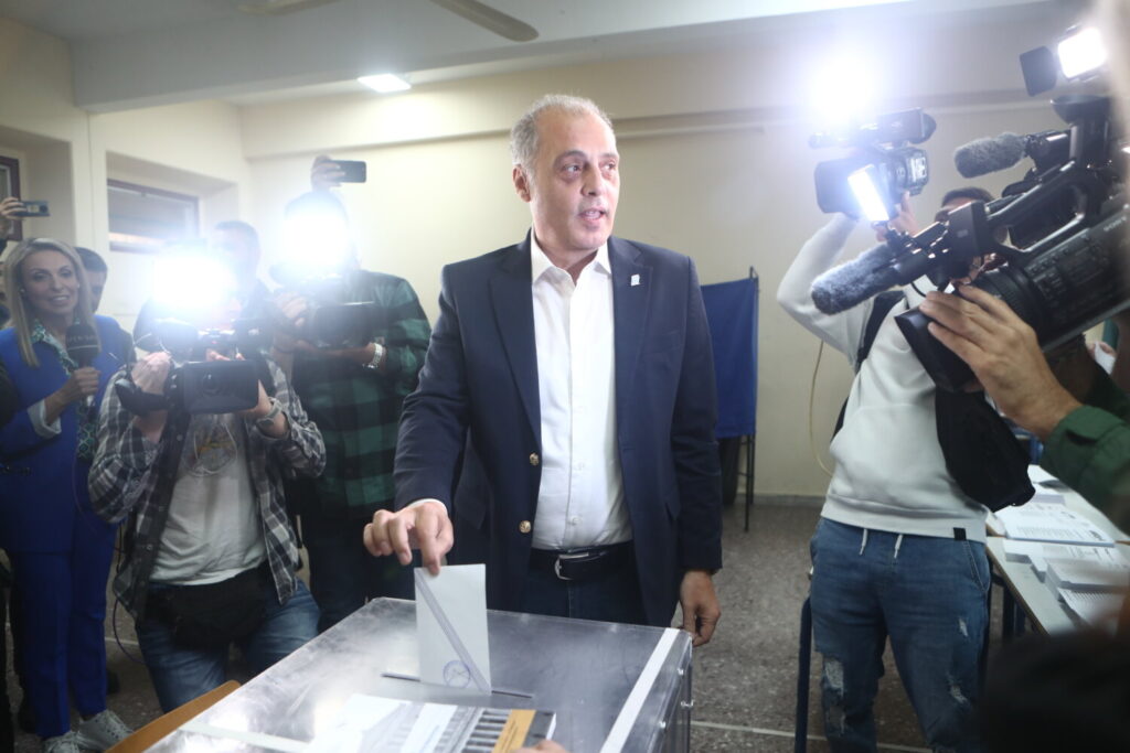 Ψήφισε ο Κυριάκος Βελόπουλος: «Μπορεί να υπάρξει νοθεία», είπε