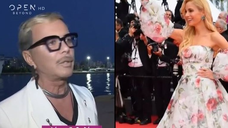 Λάκης Γαβαλάς: Το φόρεμα της Δούκισσας στις Κάννες είναι για πικ νικ και ενοχλήθηκε η Σίλια Κριθαριώτη (video)