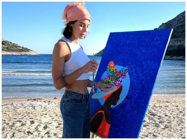 Ειρήνη Κολυδά: Ξεπέρασα την κακοποιητική συμπεριφορά που έζησα μέσα από τη ζωγραφική (video)