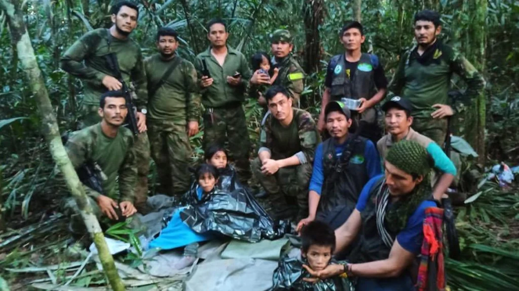 Θαύμα στην Κολομβία: Βρέθηκαν ζωντανά τα 4 παιδιά – Επιβίωσαν 40 μέρες στη ζούγκλα