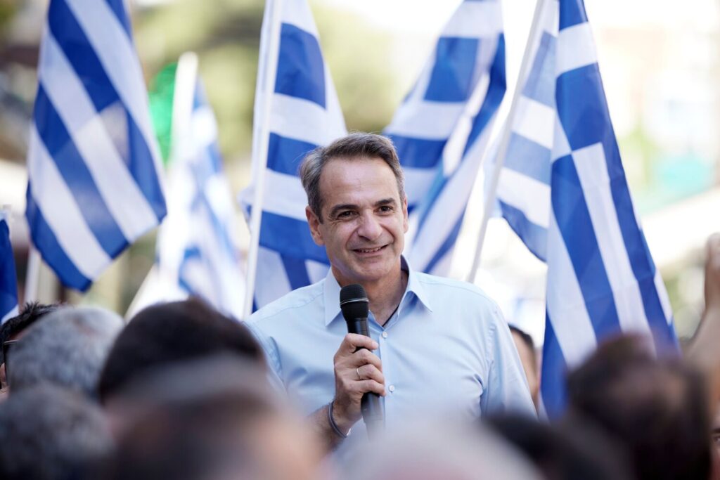Μητσοτάκης από Νέα Ιωνία:  Η «μαύρη Ελλάδα» ηττήθηκε στις εκλογές της 21ης Μαΐου, κέρδισε η «φωτεινή Ελλάδα»