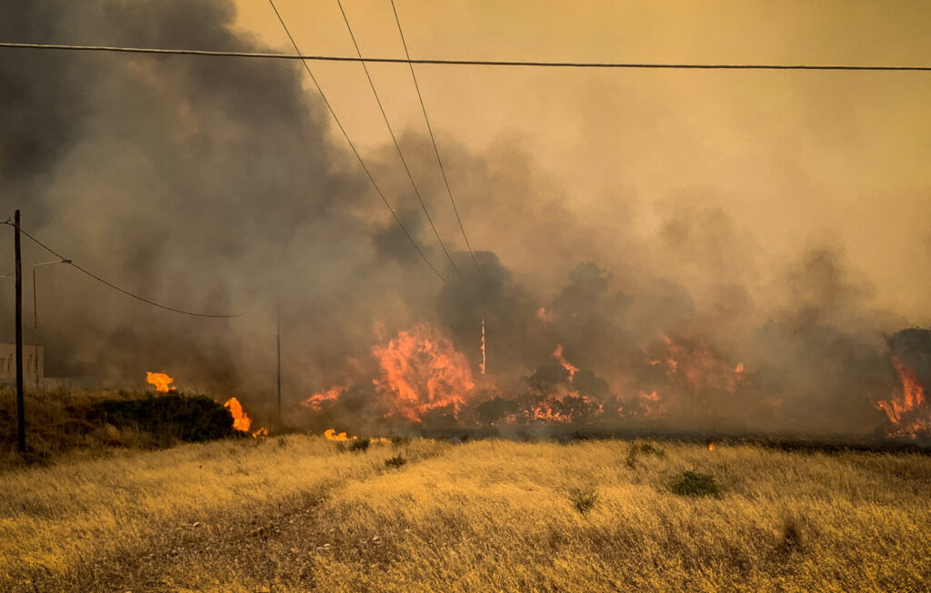 Μάχη με τη φωτιά στη Ρόδο: Νέο μήνυμα για εκκένωση της περιοχής Κάλαθος – Καίγονται σπίτια και αυτοκίνητα (εικόνες&video)