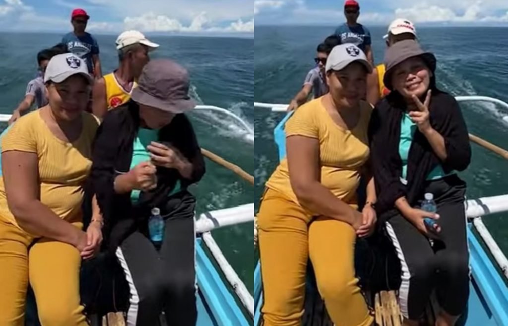 Φιλιππίνες: Ψάρι …κλέβει το κινητό γυναίκας μέσα σε σκάφος – Δείτε το βίντεο