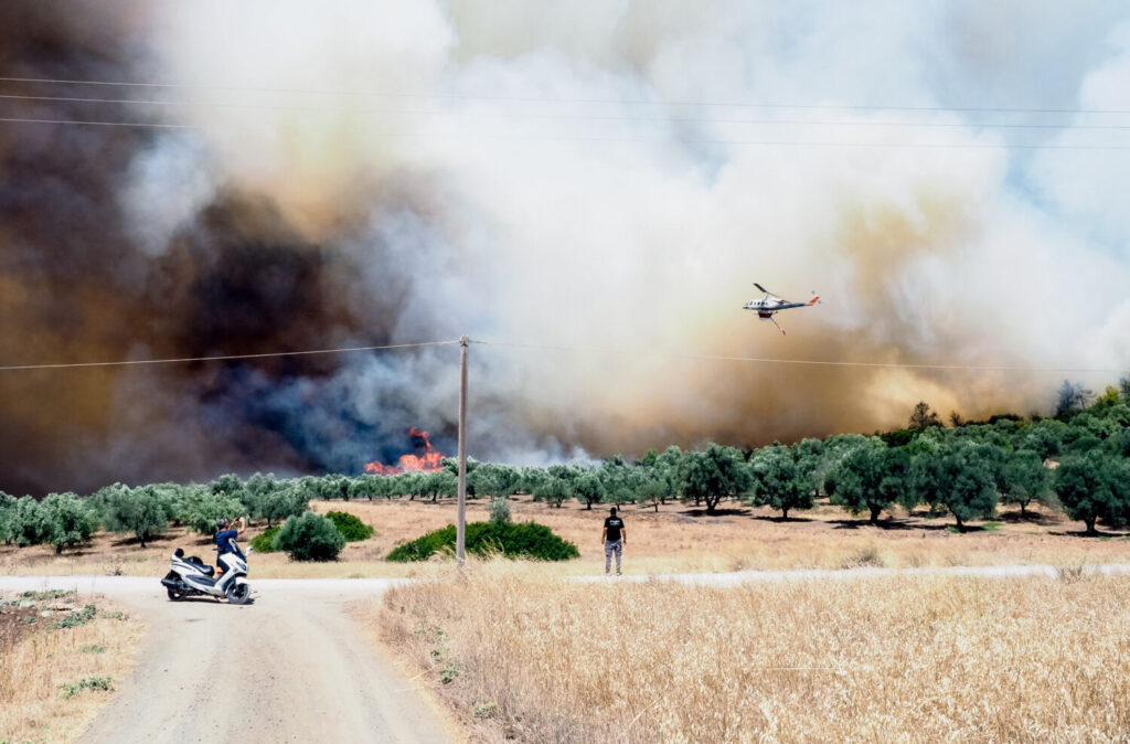 Εκτός ελέγχου η φωτιά στην Εύβοια – Μήνυμα από το 112 για εκκενώσεις σε Ψαχνά και Αρτάκη (εικόνες&βίντεο)