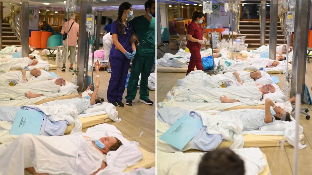 Φωτιά στην Αλεξανδρούπολη: Εικόνες πολέμου από το πλοίο με ασθενείς μετά την  εκκένωση του νοσοκομείου – Έγκυος γέννησε σε ασθενοφόρο (εικόνες&βίντεο)