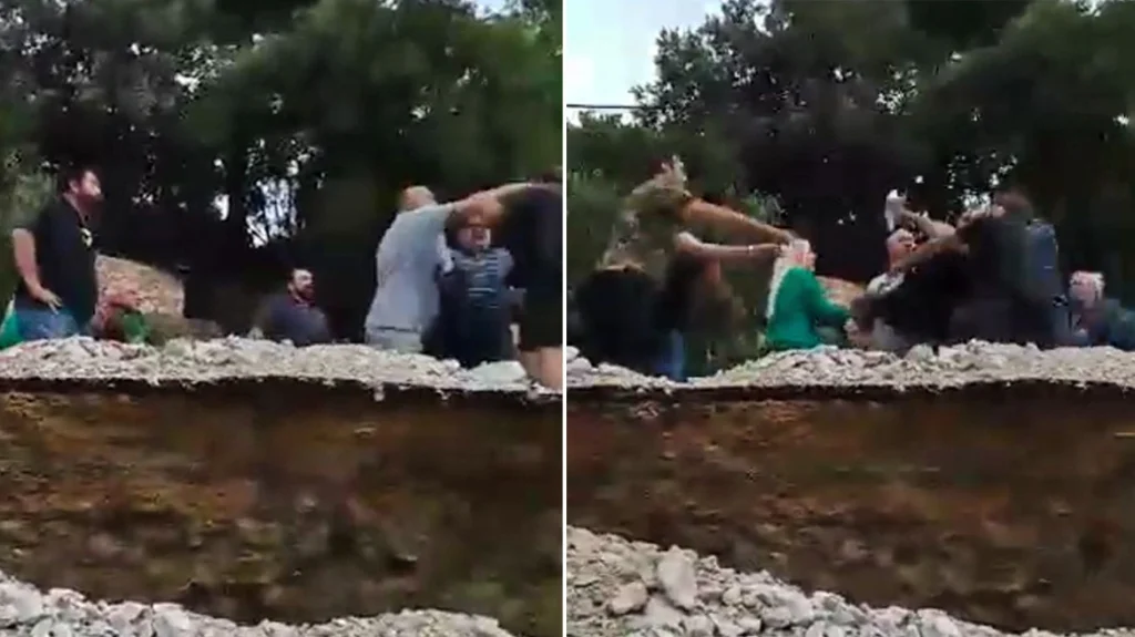Βόλος: Έξαλλος ο Μπέος πιάστηκε στα χέρια με πλημμυροπαθή πολίτη που τον έβρισε (video)