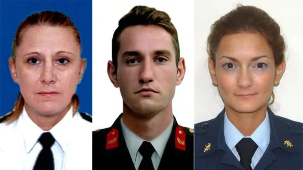 ΓΕΕΘΑ: Στη δημοσιότητα τα στοιχεία των τριών στελεχών των Ενόπλων Δυνάμεων που σκοτώθηκαν στο τροχαίο στη Λιβύη