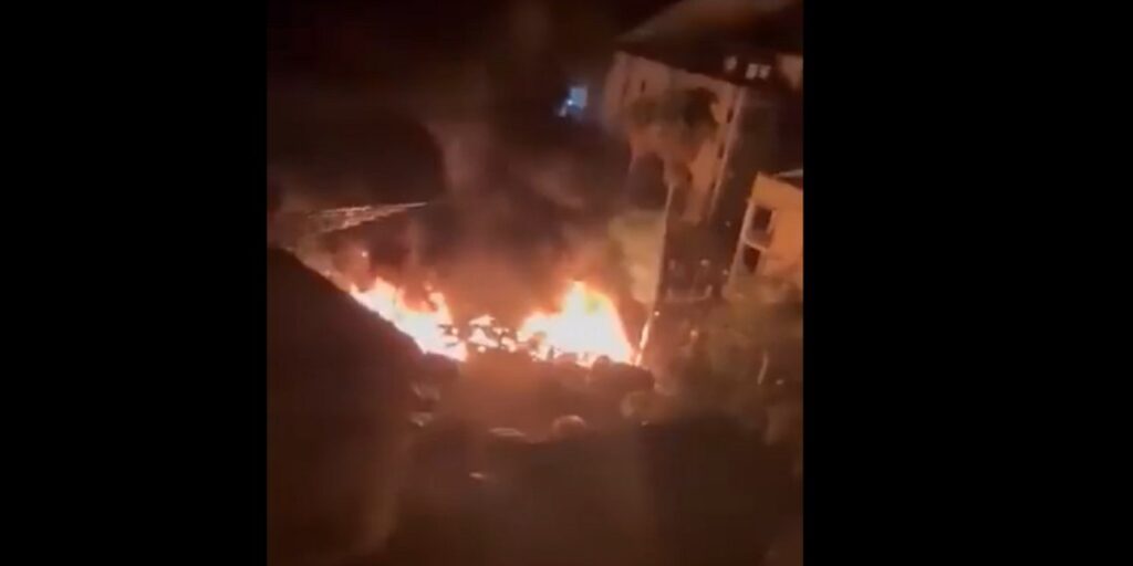 Σοκαριστικό βίντεο από τον βομβαρδισμό του νοσοκομείου στη Γάζα