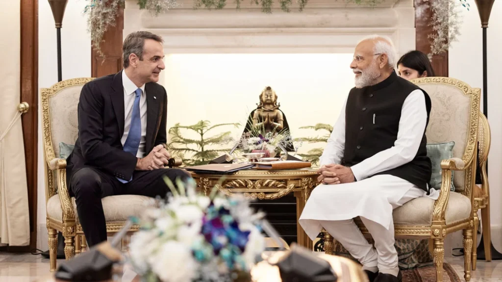 Ν.Δελχί – Μητσοτάκης: Πύλη της Ινδίας στην ΕΕ η Ελλάδα – Μόντι: Διπλασιάζουμε τις εμπορικές συναλλαγές μέχρι το 2030