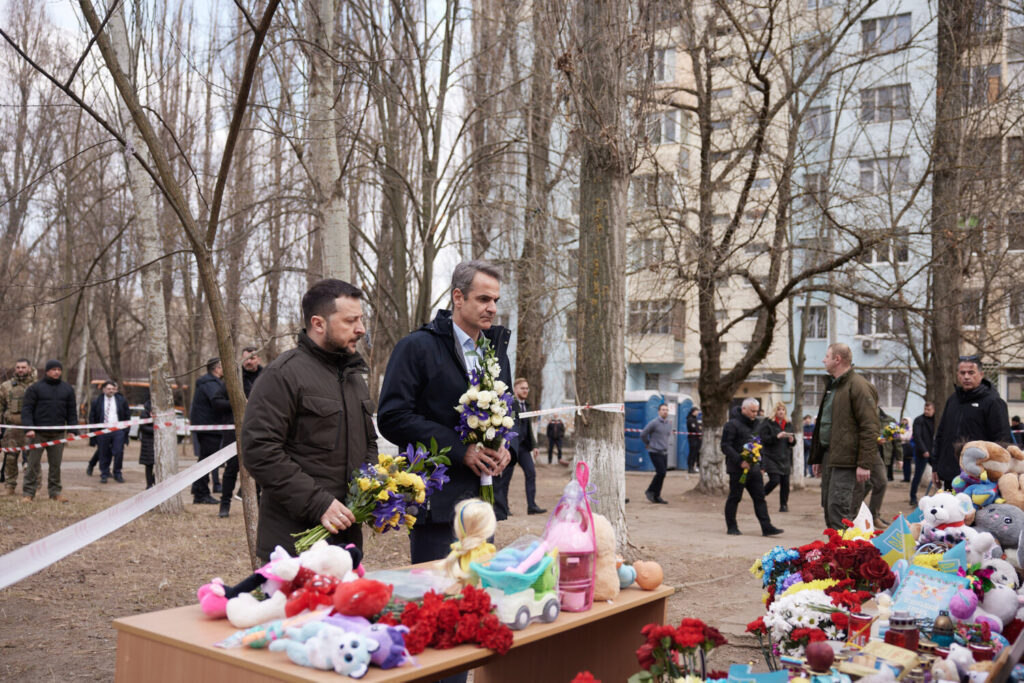 Το «ευχαριστώ» Ζελένσκι στον Μητσοτάκη – «Είσαι γενναίος που επισκέφτηκες την Οδησσό»