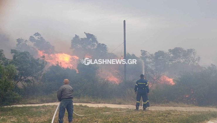 Κρήτη – Μεγάλη φωτιά στη Σούδα- Εκκενώθηκαν κτίρια του Ναυστάθμου και το ναυτικό Νοσοκομείο – Μήνυμα του 112