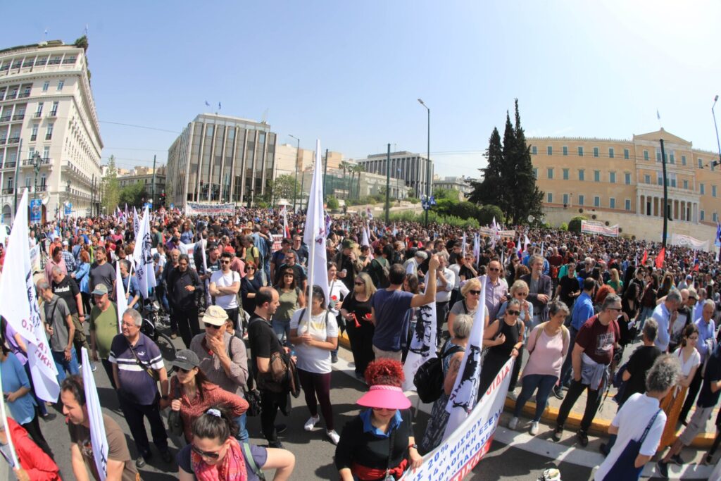 Πανελλαδική απεργία: Σε εξέλιξη οι συγκεντρώσεις – Κλειστό το κέντρο της Αθήνας