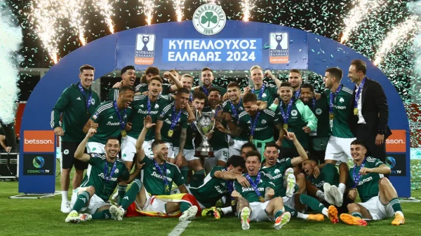 Κυπελλούχος ο Παναθηναϊκός – Σήκωσε το 20ο τρόπαιο στο Πανθεσσαλικό μετά τη  νίκη επί του Άρη με 1-0