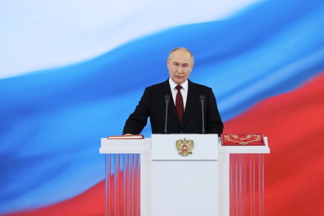 Ρωσία: Η ορκωμοσία του Πούτιν ως προέδρου για πέμπτη θητεία