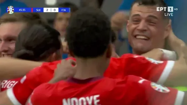 Eκτός Euro 2024  η Ιταλία, έχασε 2-0 από την Ελβετία (βίντεο)