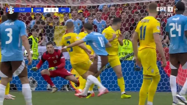 Το Βέλγιο άντεξε, προκρίθηκε και απέκλεισε την Ουκρανία (βίντεο)