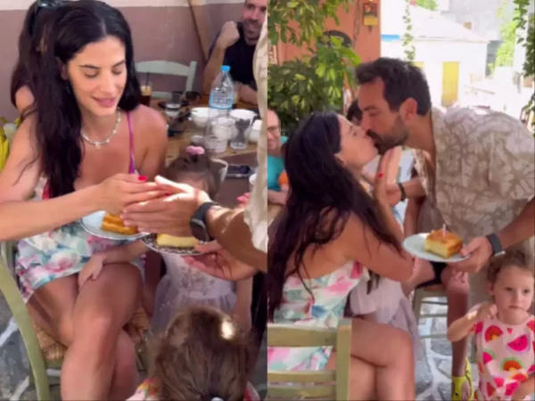 Χριστίνα Μπόμπα: Γιόρτασε τα γενέθλια της με …τούρτα – έκπληξη από τις δίδυμες κόρες της