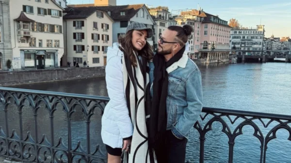 Ασημίνα Χατζηανδρέου: Οι φωτογραφίες από το ταξίδι της με τον Χρήστο Δάντη στη Ζυρίχη