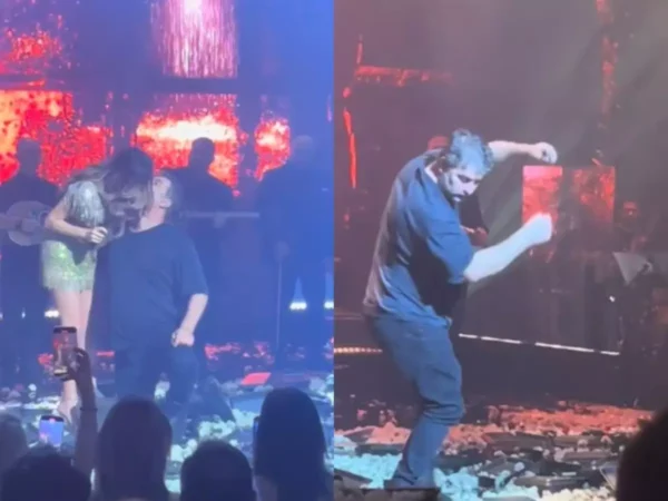 Βασίλης Μπισμπίκης: Χόρεψε πάλι ζεϊμπέκικο και φιλήθηκε με τη Δέσποινα Βανδή στην πίστα – Βίντεο