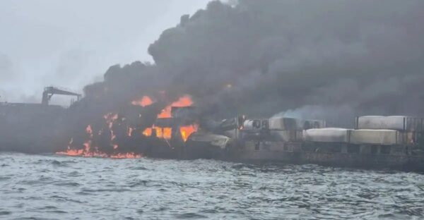 Βόρεια Θάλασσα: Υπόνοιες ότι χάκερς έριξαν το φορτηγό πλοίο στο Αμερικάνικο δεξαμενόπλοιο – Φόβοι για τεράστια οικολογική καταστροφή