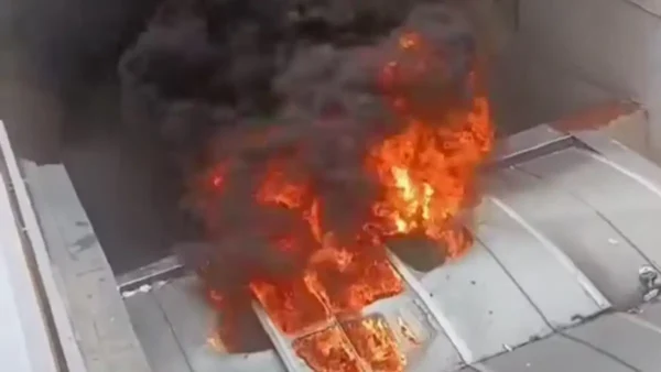 Πάτρα: Μεγάλη φωτιά στο κατάστημα  Zara Home – Επιχείρηση απεγκλωβισμού 43 μαθητών από ξενοδοχείο που βρίσκεται από πάνω (βίντεο)