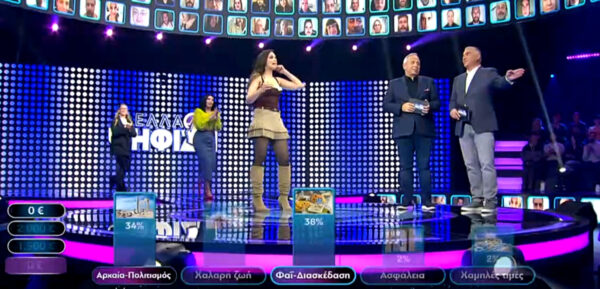 «Η Ελλάδα ψηφίζει»: Το 4% που καθόρισε τα 30.875 ευρώ! – Δείτε βίντεο