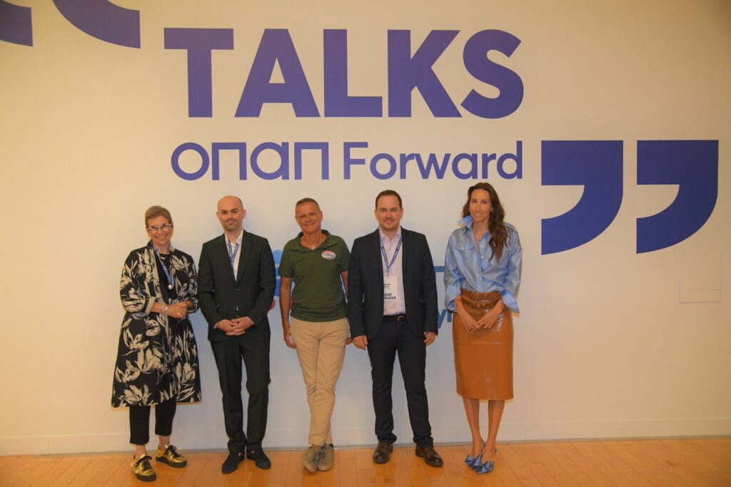 Το ΟΠΑΠ Forward TALKS γεφυρώνει την ελληνική με τη διεθνή επιχειρηματική εμπειρία – Στελέχη από την εγχώρια και την παγκόσμια αγορά ανταλλάσσουν ιδέες και καλές πρακτικές για τη μικρομεσαία επιχειρηματικότητα