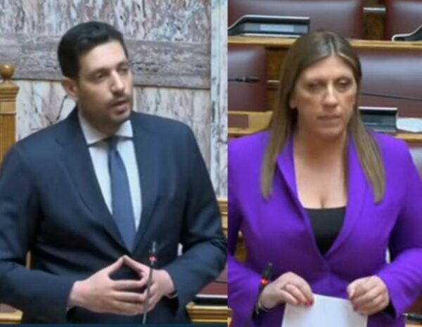 Επεισόδιο Κυρανάκη -Κωνσταντοπούλου στη Βουλή – Έφτασε με καθυστέρηση – «Είστε για Όσκαρ» – « Είστε ψεύτης, με συκοφαντείτε» (βίντεο)