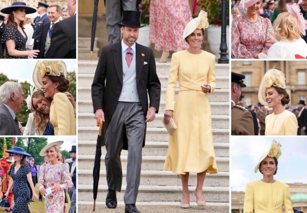 Κέιτ Μίντλετον: Εντυπωσιακή η εμφάνιση της στο garden party του Μπάκιγχαμ