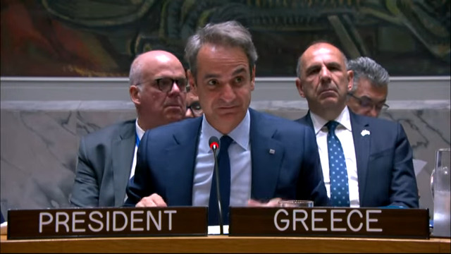 Mητσοτάκης στο Σ.Α: «Δεσμεύομαι ότι η Ελλάδα, θα παραμείνει «θεματοφύλακας» της ελευθερίας της ναυσιπλοΐας σε συνεργασία με τις χώρες μέλη του ΟΗΕ» (βίντεο)