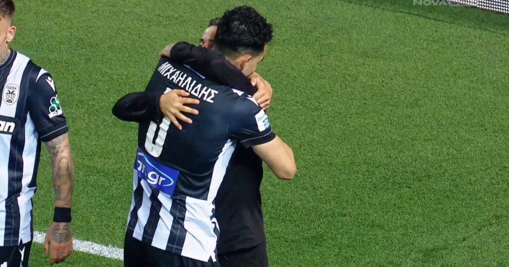 ΠΑΟΚ – ΑΕΚ 1-0: Τη νίκησε με τρομερό γκολ του Μιχαηλίδη, κατέκτησε την 3η θέση και άφησε την Ένωση τελευταία στα playoffs