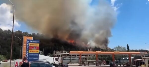 Φωτιά στην Καβάλα: «Η φωτιά έχει τεθεί υπό έλεγχο», λέει ο δήμαρχος (βίντεο)