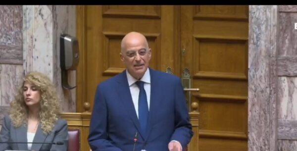 Δένδιας: Υπάρχει μεγάλη και αυξανόμενη απειλή από την Τουρκία