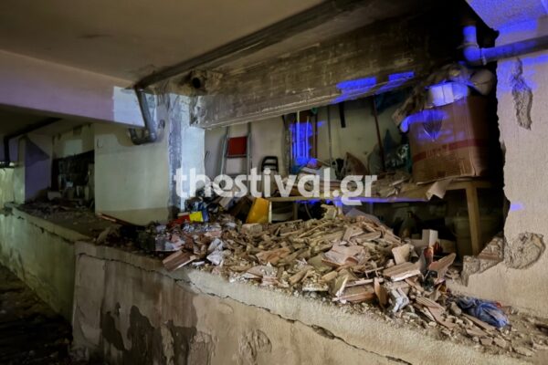 Έκρηξη σε πολυκατοικία στη Θεσσαλονίκη – Έκρυψαν τρία κιλά εκρηκτικά στο φρεάτιο του ανσανσέρ – Σωφρονιστικός υπάλληλος πιθανός στόχος – Έρευνα στις φυλακές Διαβατών – Βίντεο