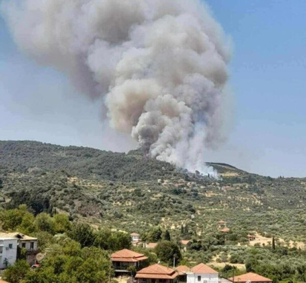 Μεσσηνία: Φωτιά στην Πολυθέα Τριφυλίας – Μεγάλη κινητοποίηση της Πυροσβεστικής