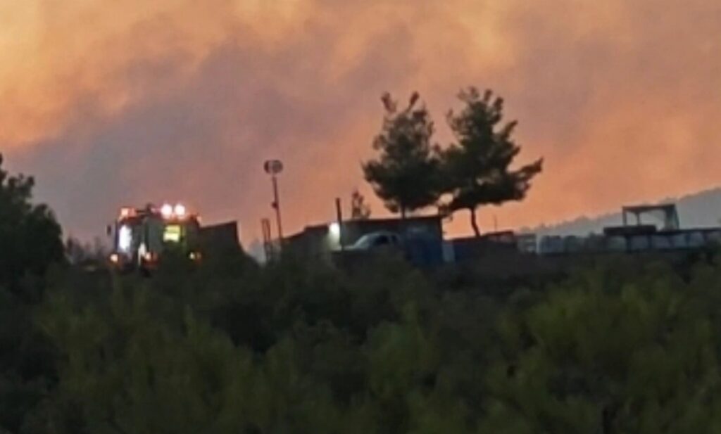 Φωτιά στον Ωρωπό: Περιβαλλοντική καταστροφή – 1.000 στρέμματα δάσους έγιναν στάχτη, λέει ο δήμαρχος – Σε επιφυλακή για τις αναζωπυρώσεις (βίντεο)