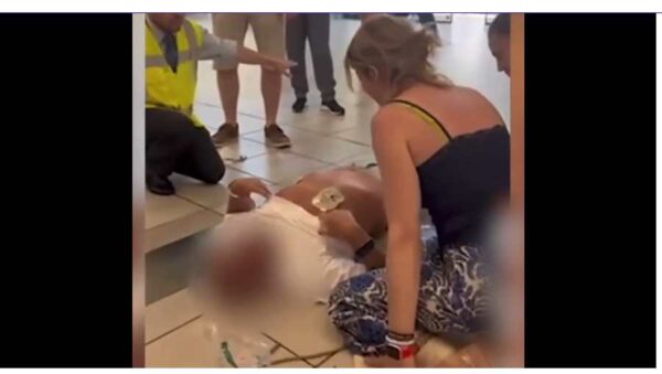 Ρόδος: Άνδρας έπαθε ανακοπή στο αεροδρόμιο – Τον επανάφερε στην ζωή μία γιατρός με ΚΑΡΠΑ (βίντεο)
