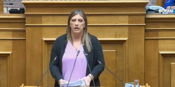 Βουλή: Η Κωνσταντοπούλου μίλησε 19 λεπτά αντί για 5 που προβλεπόταν, τη διέκοψαν και απάντησε «είστε οι χειρότεροι φασίστες» (βίντεο)