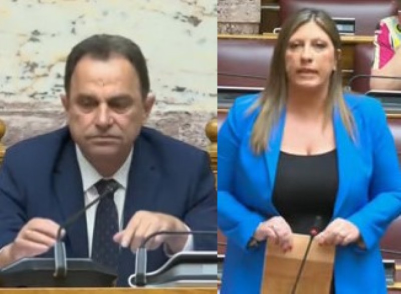 Επεισόδιο Κωνσταντοπούλου – Γεωργαντά στη Βουλή: «Μην απειλείτε τους βουλευτές» – «Κρατάτε τους τραμπουκισμούς για μένα επειδή είμαι γυναίκα αρχηγός» (βίντεο)