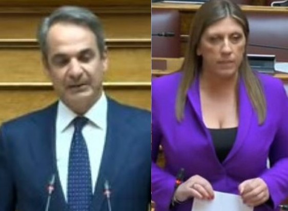 Επεισόδιο Κωνσταντοπούλου – Μητσοτάκη στη Βουλή: «Βάλατε τον λύκο στα πρόβατα» – «Δεν είστε στο δικαστήριο να υπερασπίζεστε βιαστές»