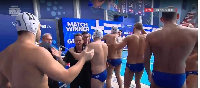 Ελλάδα – Σερβία 16-7: Η Εθνική πόλο ανδρών «διέλυσε» τους Σέρβους και κατέκτησε το χάλκινο μετάλλιο στη Σιγκαπούρη (Βίντεο)
