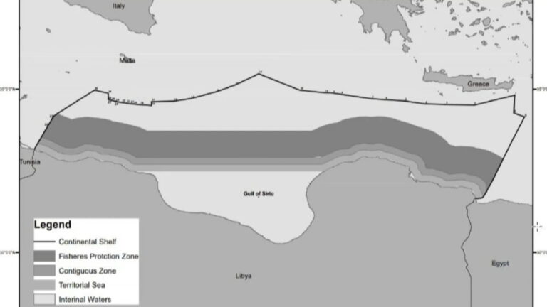 Νέα πρόκληση από τη Λιβύη: Κατέθεσε στον ΟΗΕ χάρτη με τα όρια της υφαλοκρηπίδας έως την Κρήτη – Αθήνα: «Δεν παράγει έννομα αποτελέσματα»