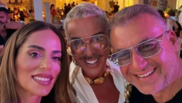 Γιώργος Λιάγκας – Μαρία Αντωνά: Η πρώτη κοινή φωτογραφία του ζευγαριού από τη Μύκονο