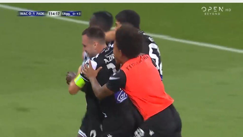 Βόλφσμπεργκερ – ΠΑΟΚ 0-1: Τον «λύτρωσε» ο Μαντί Καμαρά με εκπληκτικό γκολ και τον έστειλε στα playoffs του Europa League (βίντεο)