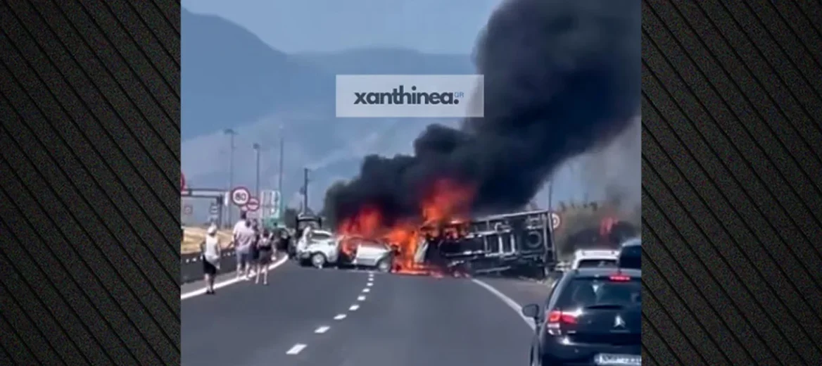 Τροχαίο στην Εγνατία Οδό: «Φώναζαν βοήθεια, βγάλτε μας, σώστε μας», λέει μάρτυρας για τους 3 επιβάτες που απανθρακώθηκαν (βίντεο)