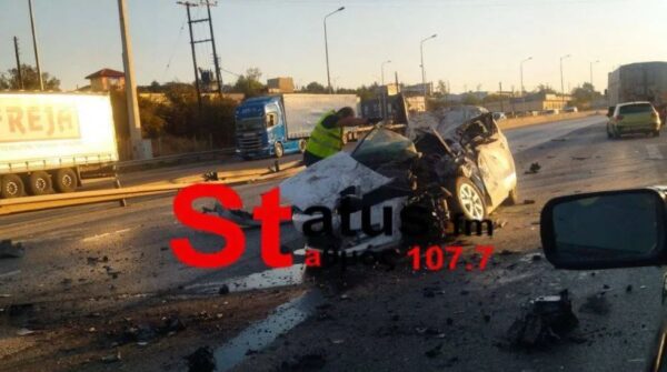 Θεσσαλονίκη: Νεκρός 24χρονος και ένας τραυματίας σε τροχαίο στην Εγνατία – Αυτοκίνητο τούμπαρε και πέρασε στο αντίθετο ρεύμα – Βίντεο